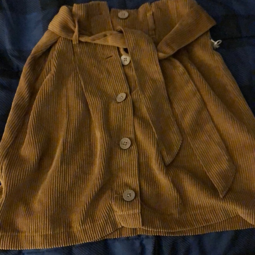 Corduroy skirt